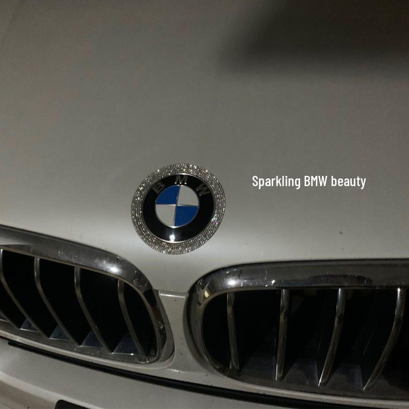 Autoaufkleber mit Kristall-Diamant-Logo für BMW 1er/3er/5er Reihe, X1/X2/X3/X5
