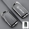 Interior Stickers Zinc Alloy Leather Car Remote Key Case Cover Keychain For Lexus NX GS RX IS ES GX LX RC 200 250 350 LS 450H 30KT6 