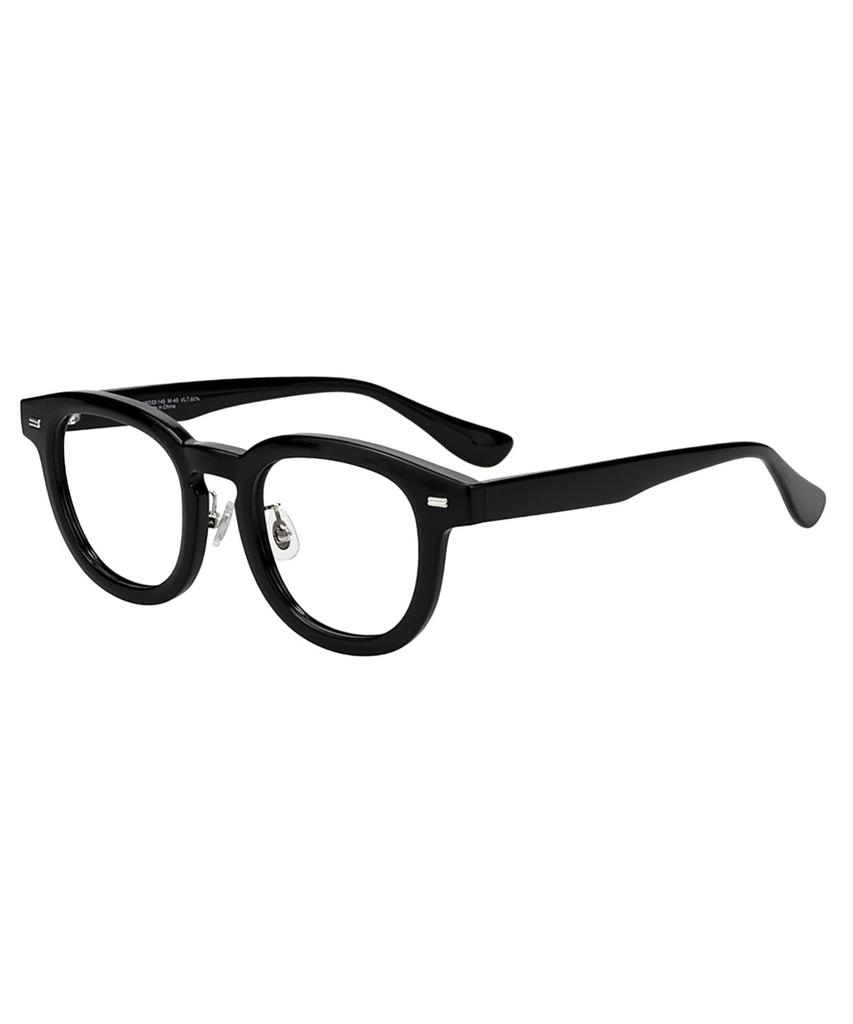 Sunglasses TREND SUNGLASSES Clear Lens Stylish UV Protection Unisex [Zoff] Boston-style (Black, ZL261G04_14E1) (Men's, Women's) [4822-145]