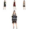 Elegant Gatsby Flapper Beaded Vintage Fringe Sequin Sleeveless Women Party Dresses For Timeless Style