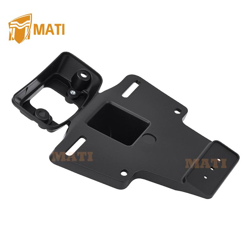 M MATI License plate Bracket For Honda XR250L XR650L 1991-2024 84701-KV6-670