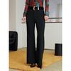 JUZUI Women's 2025 Spring Minimalist Slit Flared Commuter Pants