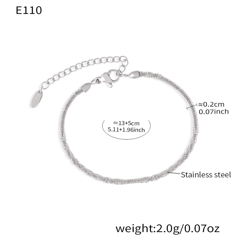 

Набор: Браслет и Ожерелье из Нержавеющей Стали с Покрытием 18K Золотом, Цепь Цветная Капуста - Супер Блестящие и Стойкие к Выцветанию.