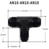 Modified Car Parts Oil Cold Joint Brake Three-way Quick Connection Oil Pipe AN3-AN12 Three-way Conversion Head Oil Cold