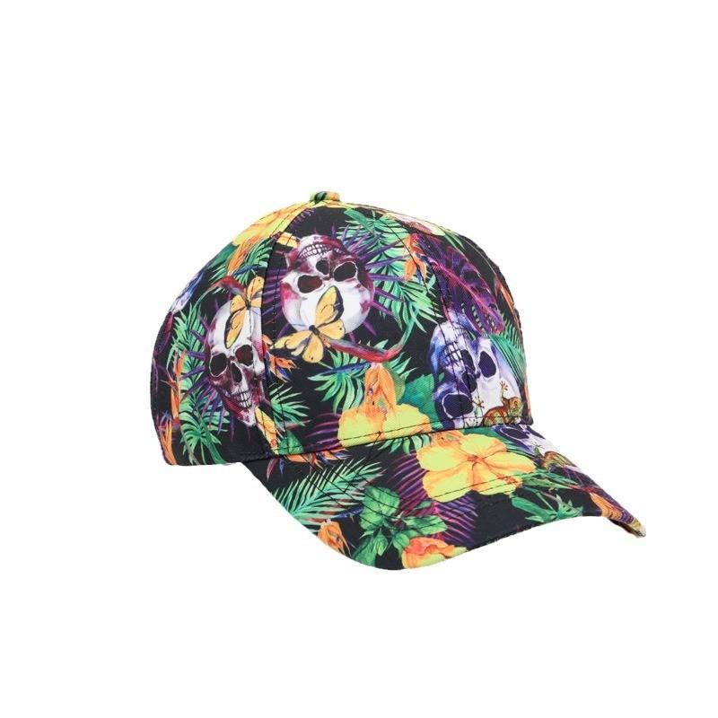 Classic Baseball Cap With Digital Print Sun Hat For Summer Casual Outdoor Wear