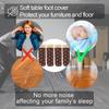 Protective Case Knitted Non-Slip Furniture Feet Cover  Chair Leg Caps Furniture Socks Pads