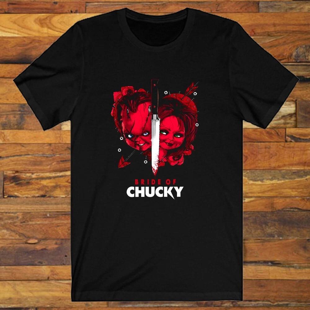 Bride of Chucky Child s Play Horror Movie Men s Black S-5XL M