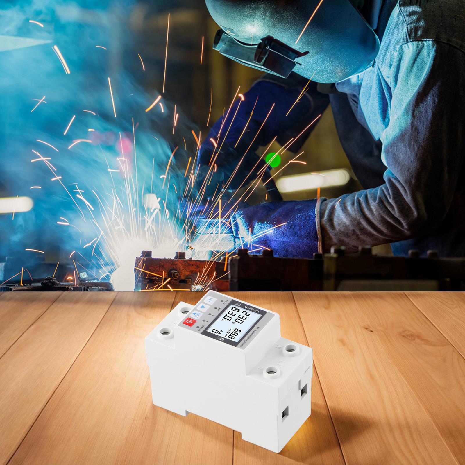 

Electrical Safety Monitoring White Energy Protector Adjustable Current Protection Adjustable Voltage Protection China Mainland
