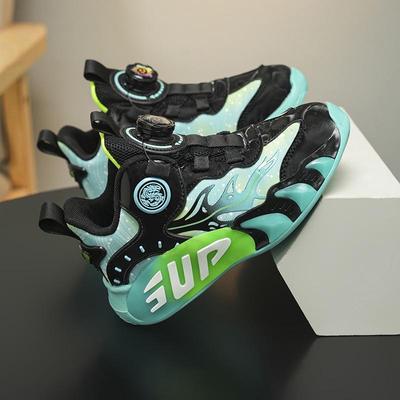 Jungen & Mädchen 2025 Herbst Leder Wasserdichte Sportschuhe - Stoßdämpfende Basketball-Sneaker für ältere Kinder