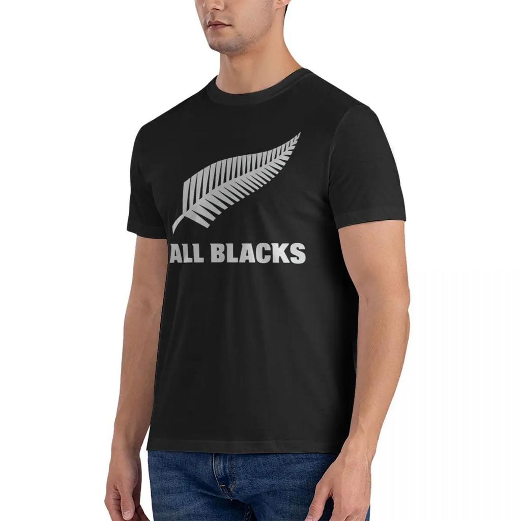 Blacks Rugbys All Oversize T-shirts Man Vintage Rolig För Män Topp y2k Man kortärmad T-shirt