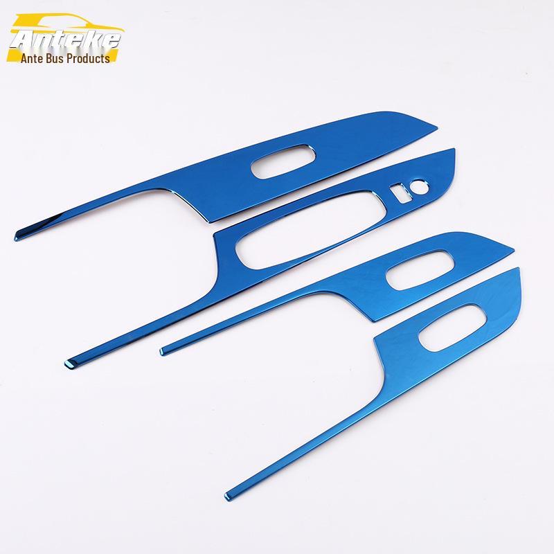 Tuda Glass Lift Switch Decorative Frame for Car Window Armrest 18"