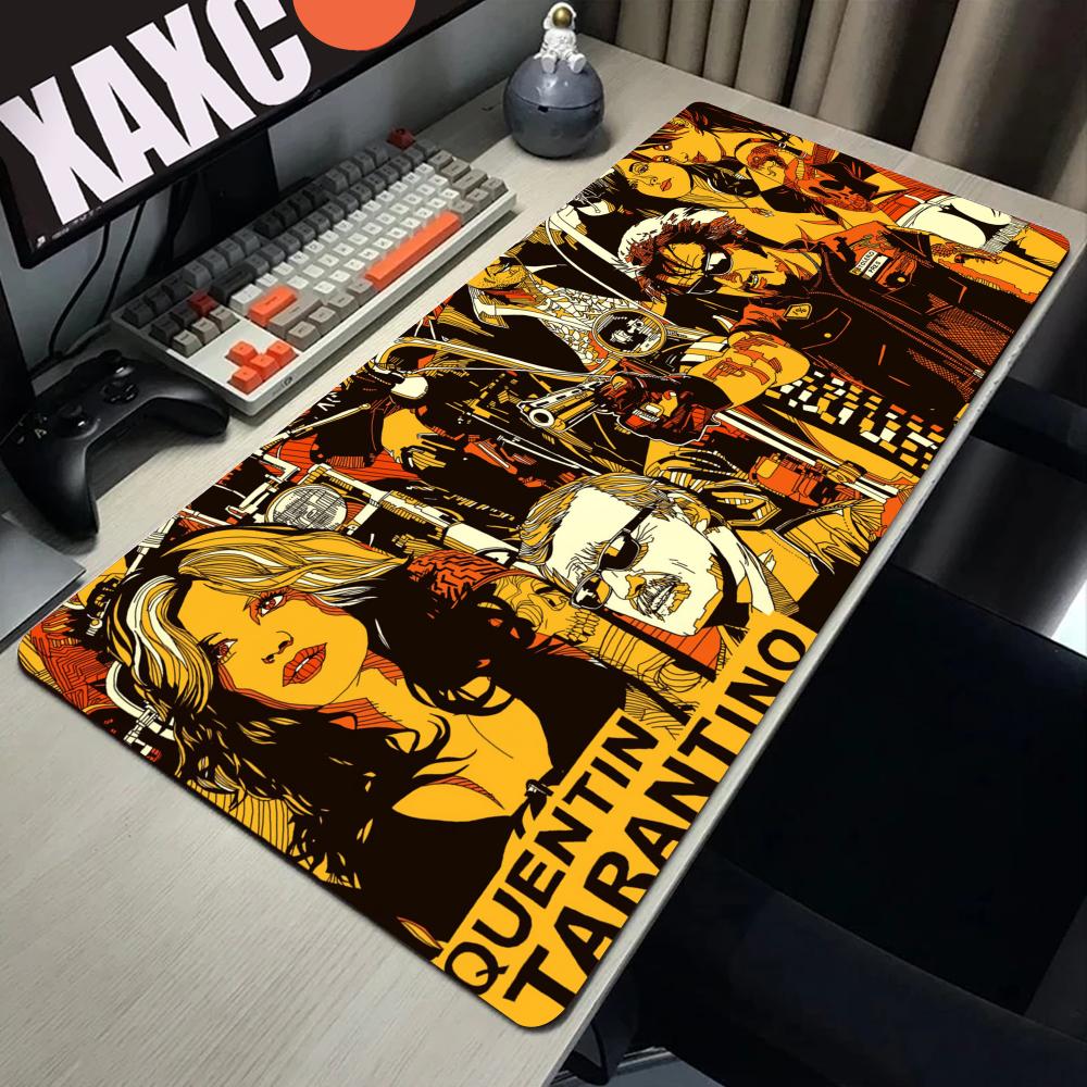 Written and Directed by Quentin Tarantino Gaming Office Desk Pads Large For Computer Nonslip Lockedge Mouse Pad