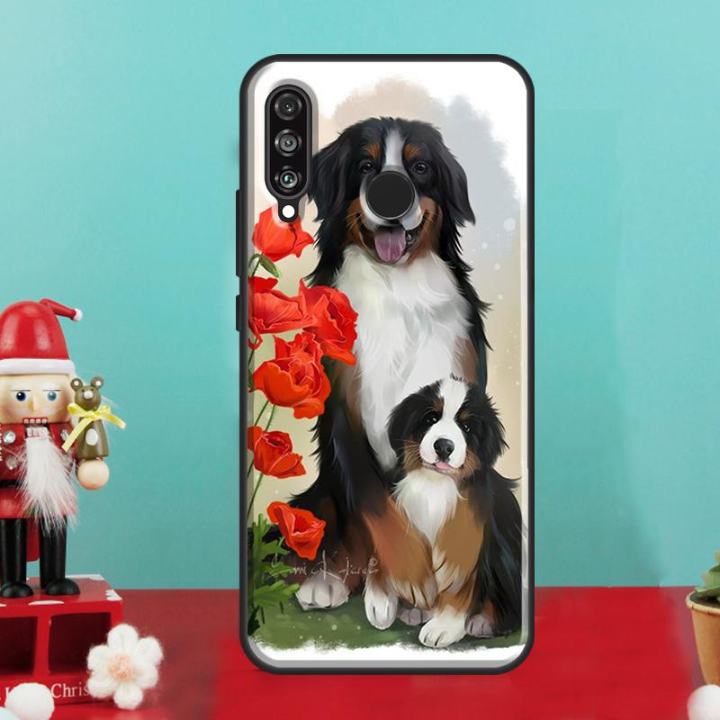 Bernese Mountain Dog For Huawei Nova 5T 10 9 SE 12s 11i 12i Y91 Y90 Y60 Y70 Y72 Y61 P20 P30 P40 Lite P60 Pro Case