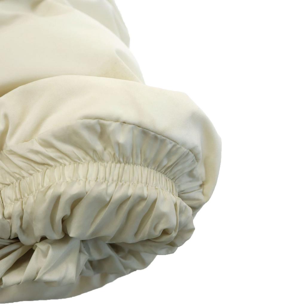 Uniqlo Seamless Down Jacket M Cream Women Used