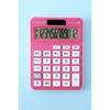 Versatile 12 Mini Digit Solar Power Calculator Colorful Design Offices Tool