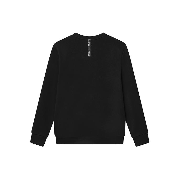 New FILA Sweatshirts Men's Black F11M317203FBK