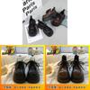 British Style Womens Loafers With Thick Heel Pu Leather Casual Shoes For Daily Wear