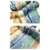 Oil Painting Pattern Tape for Art Craft 30mm Wide Scrapbooking Tape Aesthetic Masking Tape for Journal Album Packaging