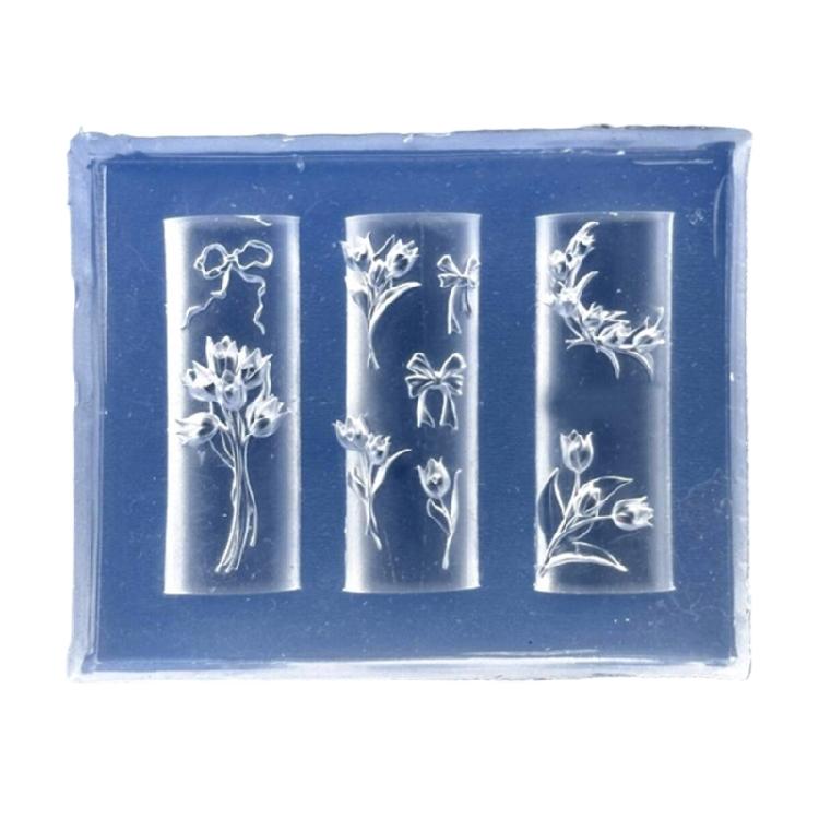 Artistics Embossed Silicone Mould For Nail Craft Projects Jewelry Making And Surfaces Embellishments
