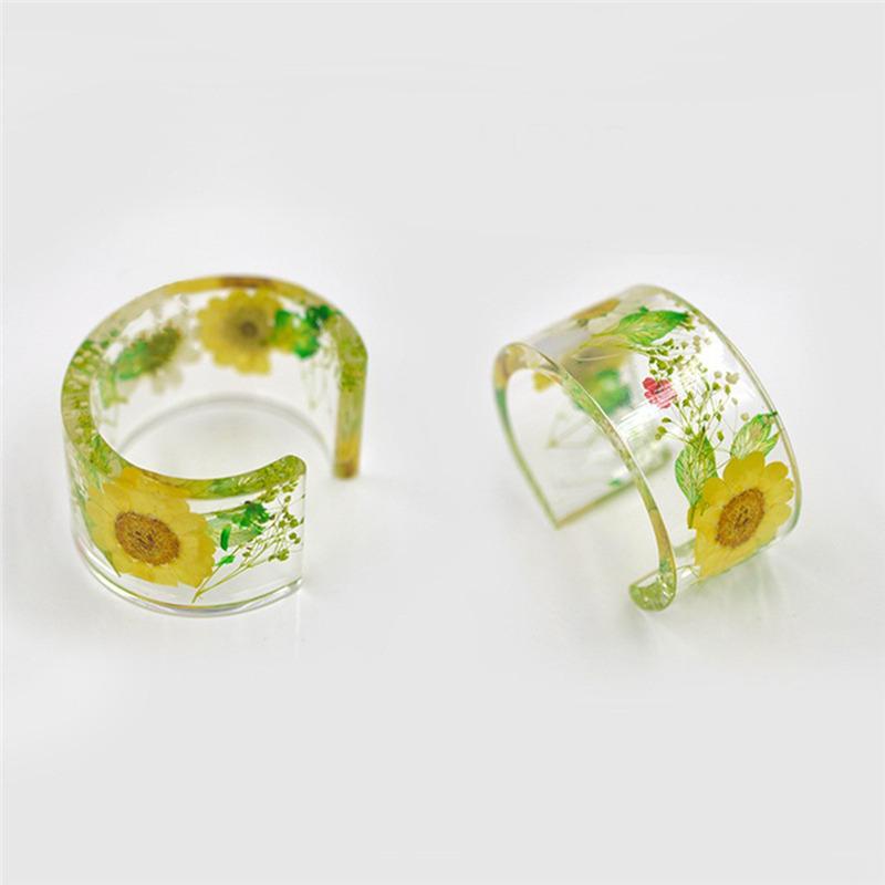 Resin Bracelet Molds Silicone Bangle Mold C Font Open Cuff Epoxy Casting for DIY Crafts Jewelry Making