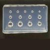 Easy Demold Sphere Silicone Craft Mould for Resin Jewelry Decorations and Artistics Creation Projects Supplies
