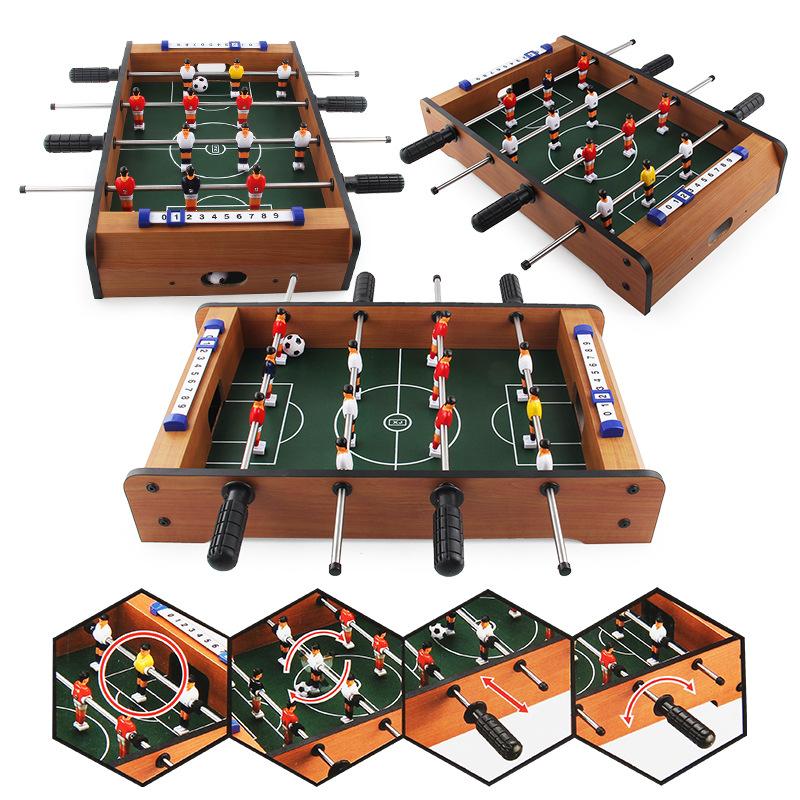 618B Football Table 50Cm Four Pole Football Machine Children'S Table Games Football Table Football Toys