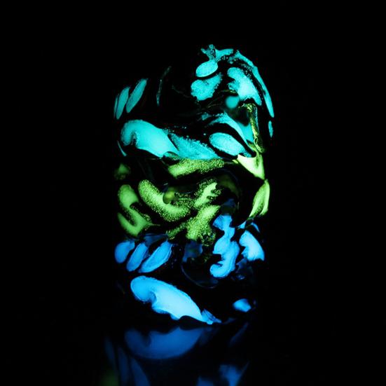 Luminous Ring Eye-catching Rust-proof Glowing Men's Dragon Shaped Ring