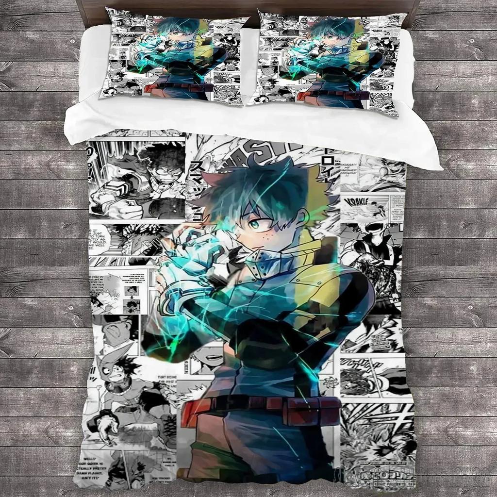 Comforter Popular Anime My Hero Academia Hd Comforter For Kids Bedding Sets Bedclothes Bedroom Decor