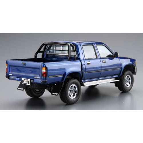 Aoshima Bunka Kyozai (AOSHIMA) 1/24 Scale The Model Car No. 20 Toyota LN107 Hilux Pickup Double Cab 4WD 1994 Plastic Model