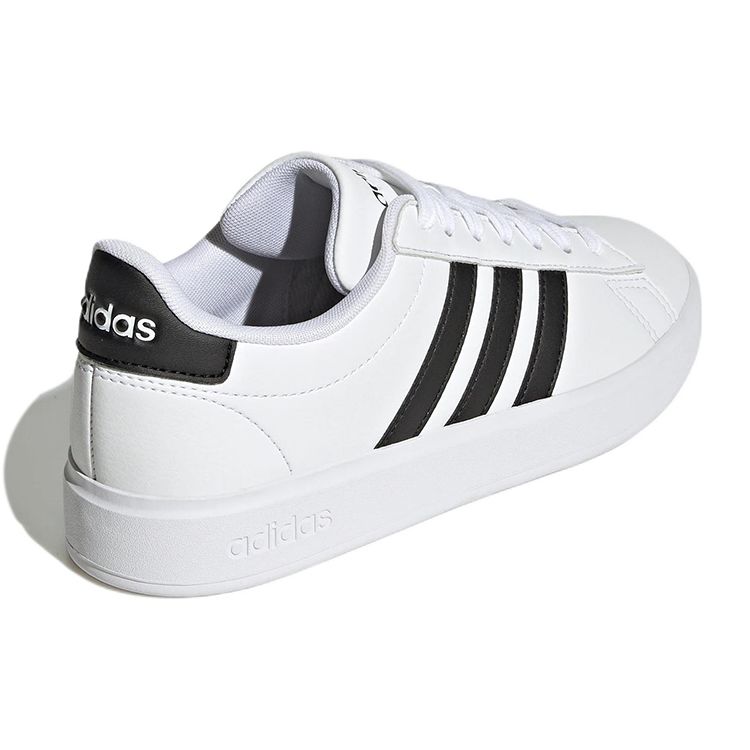 adidas Grand Court 2.0 Weiß Schwarz Damen Sneaker Wolkenweiß Kernschwarz GW9214
