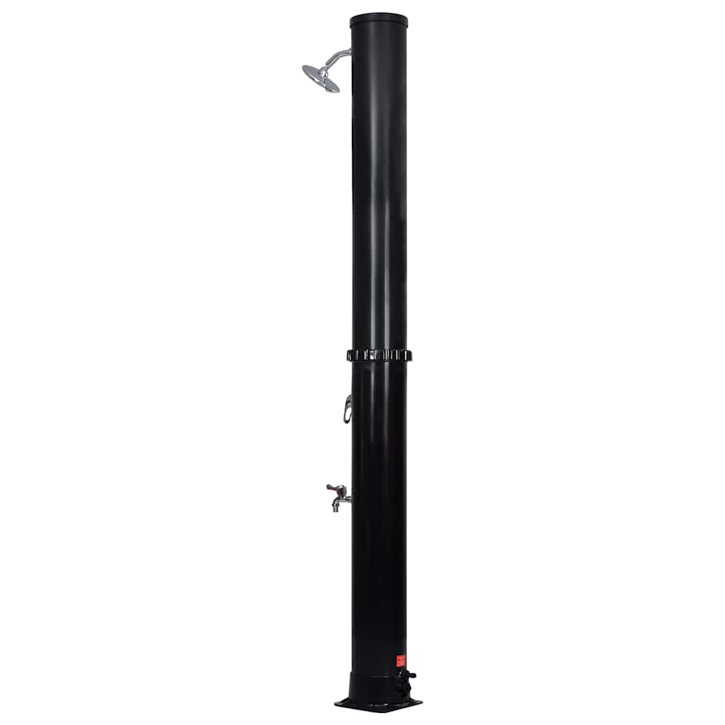 vidaXL Solardusche mit Duschkopf und Wasserhahn 40 L
