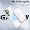 For Samsung Galaxy S25 Ultra Case Compatible with MagSafe TPU+PC Clear Phone Back Cover