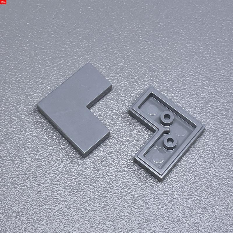 10 Stück/Los MOC Steine Ecke Fliese 2x2 14719 Pädagogische Bausteine Haus Boden Szene Puppen DIY Spielzeug Kinder Geschenke