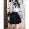 Women's Pink Japanese College Style Short Sleeve Shirt