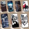 Wolf Art Case For Oppo A54 A74 A94 A80 A60 A40 A18 A38 A58 A78 A98 A96 A76 A16 A15 A17 A57 A5 A6 Pro