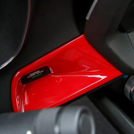 Engine Start Stop Button Trim Cover Keyless Styling for Chevrolet Camaro 16-18