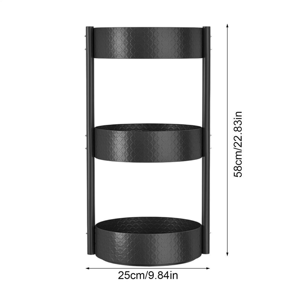 Condiment Organizer Rotating Turntable Countertop Holder Turntable Seasoning Holder Storage Shelf For Pantry Counter Fridge