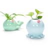 3D Home Furnishing Crafts Hydroponic Flower Inserted Creative Celadon Whale Elephant Flower Pot,home Ceramic Pot Vase Decoration