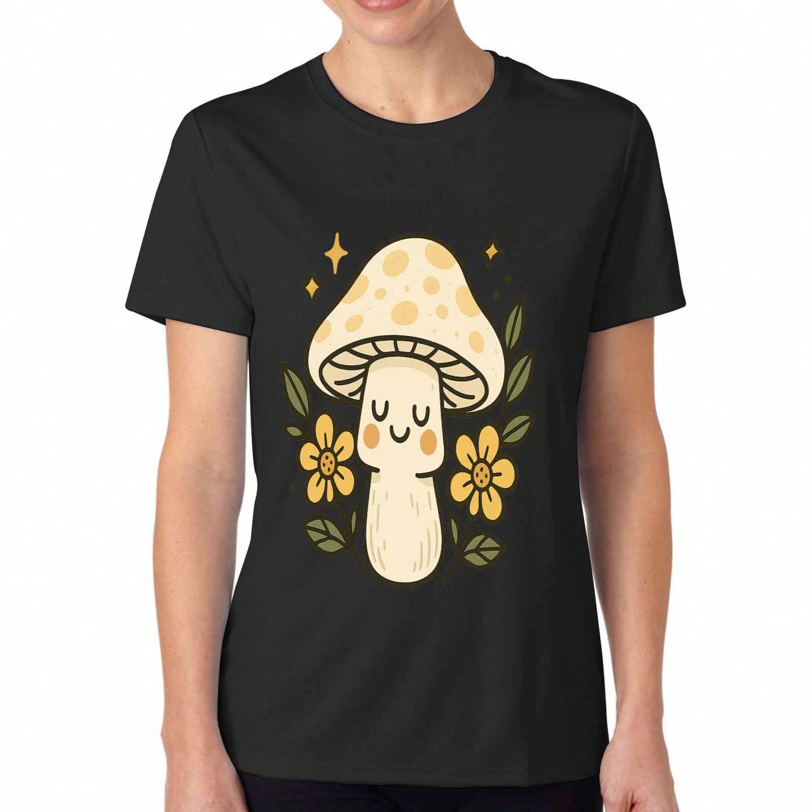 Mummy Loves You Women s Cotton T Shirt, Premium Cotton Graphic, Durable And Comfortable, Mummy Character Print, Casual Fashion, Soft Breathable Fabric S разноцветный