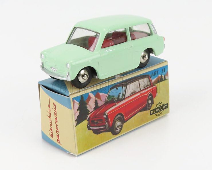 

Mercury 1/48 Autobianchi Bianchina Panoramica 1960 Green AUTOBIANCHI BIANCHINA Aschettino MERCURY Reprint Edition синий