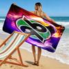 Hannover Legacy Print Beach Towel, Large Soft Quick Dry Towel for Beach Camping Swimming