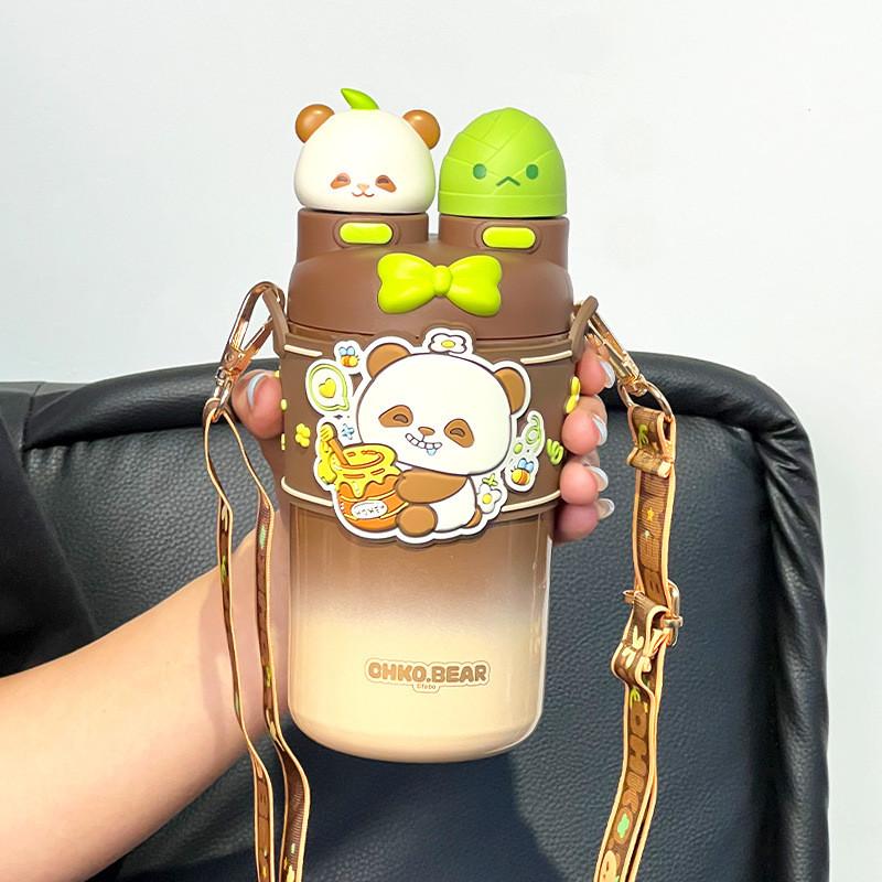 Loppy Insulated Water Bottle For Girls With Stainless Steel And Leakproof Lock For Kids And School Use