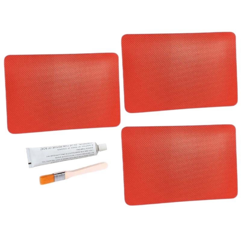 6Pcs Kayak Patches PVC Repair Patches Watertight Repair Patches Replacements for Inflatable Boats Kayak Canoes Water Toy