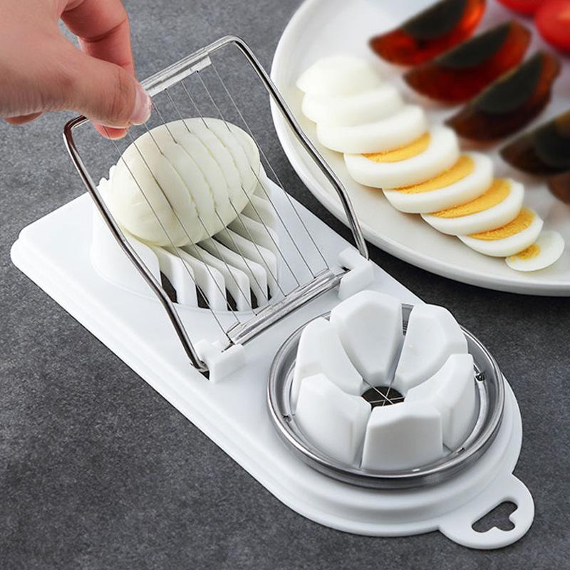 Multi-Petal Egg Slicer & Divider: Cut Flower Style for Songhua Eggs