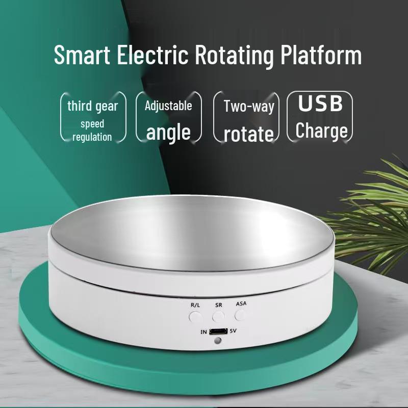 360° Rotating Electric Display Stand for E-commerce and Live Streaming