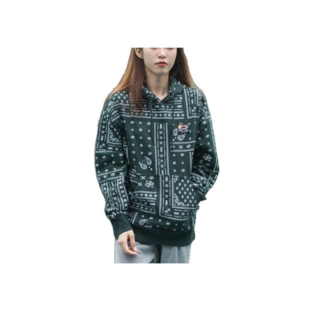 Vans Sweat à capuche de sport à imprimé fleurs de cajou pour homme Vert VN0A5H8DCX9