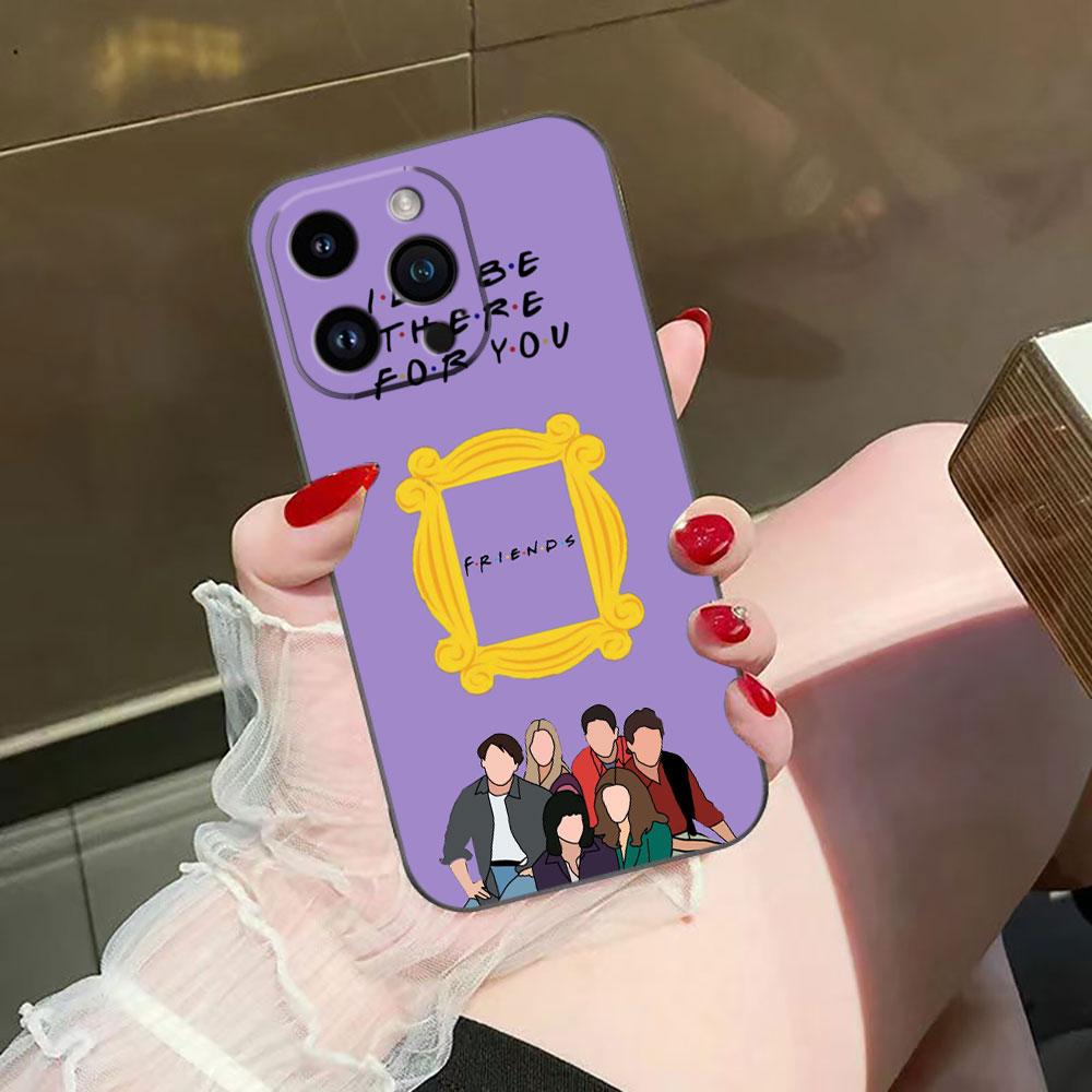 Coffee Friends TV Show Cover Phone Case For Iphone Apple 17 AIR 16E 16 15 14 13 12 11 Pro XR Max 8 7 Plus TPU Case Funda Shell