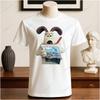 Wallace und Gromit Bedruckte T-Shirts Tops Cartoon und Anime Bedrucktes T-Shirt Wochenende Retro Grafik-Tee Vintage Ästhetik