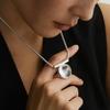 Elegant Irregular Pendant Necklace: Exquisite Light Luxury, High-End Versatile Accessory for Women