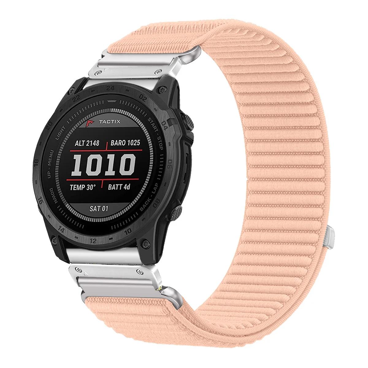 

QuickFit 22mm 26mm For Garmin Fenix 8 51mm 7 7X Pro 6 6X 5 5X Plus QuickFit strap instinctive 2 3HR Quatix8 replacement bracelet 22mm